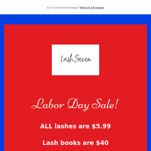 💙 $5.99 Labor Day Sale ❤️ Starts NOW!