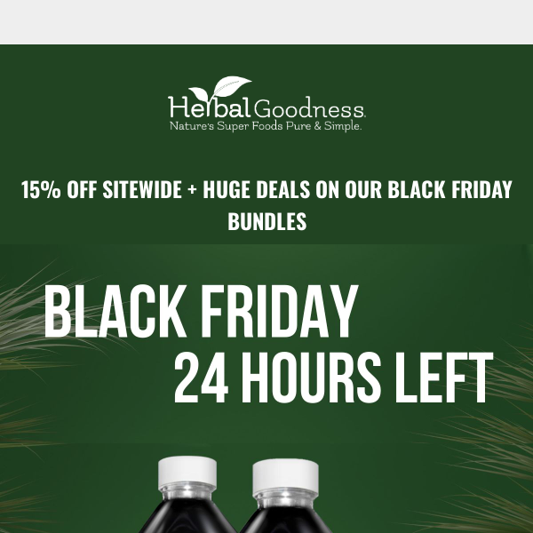 💰Herbal Goodness Co, Last Chance To Save Big, Black Friday Ends Soon!💰