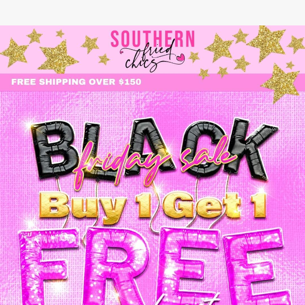 💥BUY 1 GET 1 *FREE* for BLACK FRIDAY😍