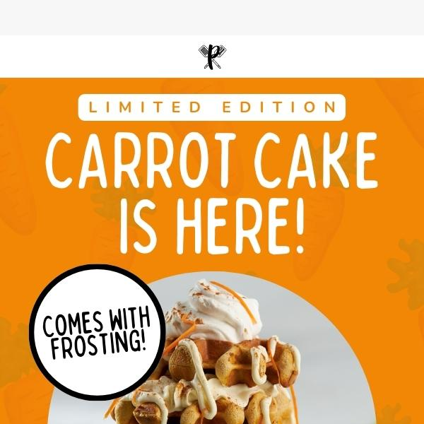 🥕Carrot Cake Is Here