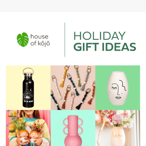 Holiday gift ideas for your home 🌿✨