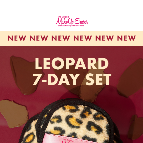 Introducing the Leopard 7-Day Set 🐆🖤✨