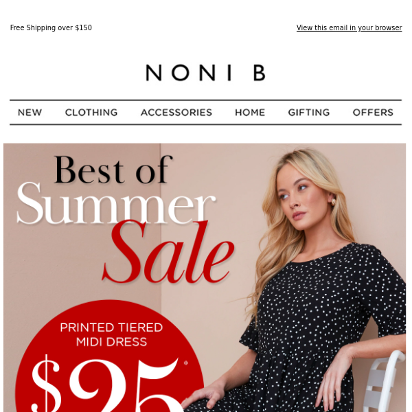 The best of summer | from $25*