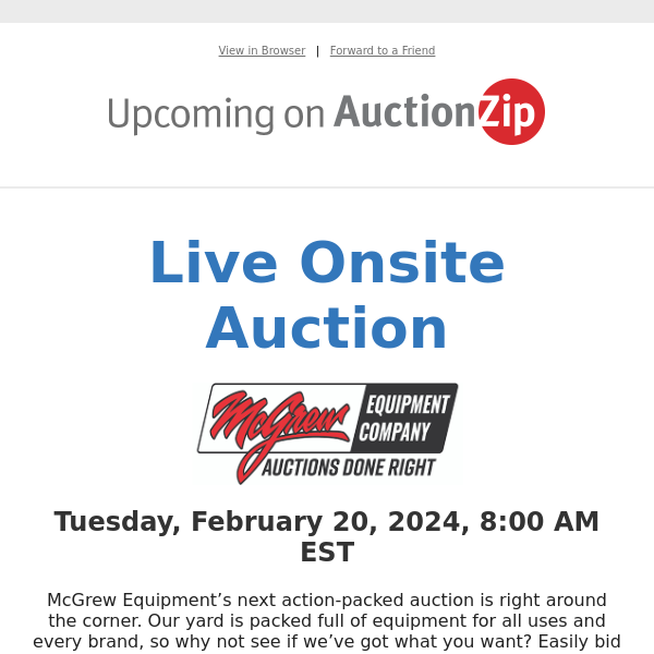 Live Onsite Auction