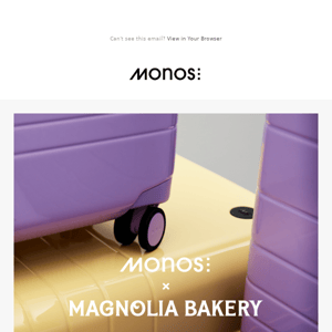 The Monos x Magnolia Bakery Limited Edition Collection is here