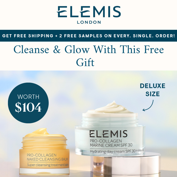 Free Gift of ELEMIS Favorites Inside! 🌟