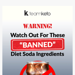 Warning: Don't Drink These Diet Sodas On Keto...