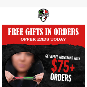 LAST CHANCE For Free Gifts In Orders