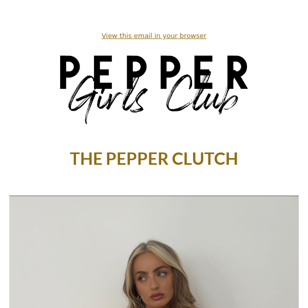 Get your hands on The Pepper Clutch