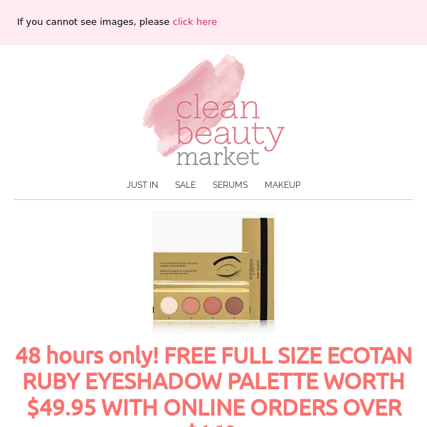 FREE FULL SIZE ECOTAN EYESHADOW PALETTE 😍