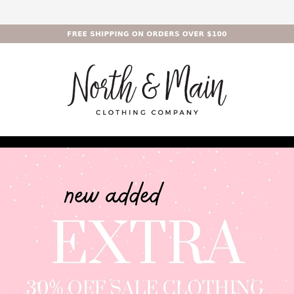 NEW TO SALE! EXTRA 30% OFF Designer sale styles! ✂️✂️