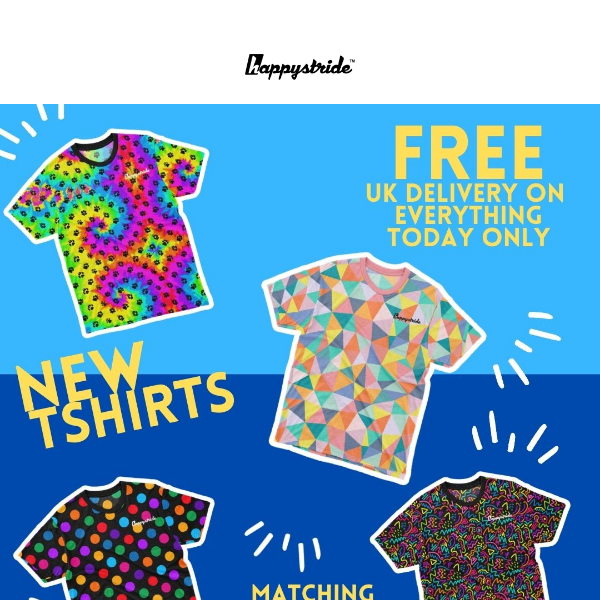 📣 NEW T-SHIRTS & VESTS! FREE UK DELIVERY ON EVERYTHING💥