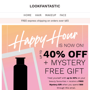 Happy Hour 🥂Up To 40% Off