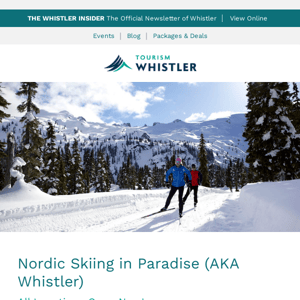 Nordic Skiing in Whistler
