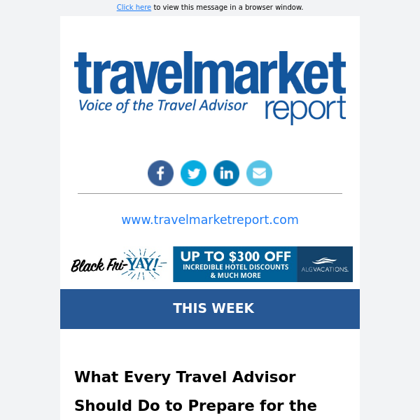 This Week: What Every Travel Advisor Should Do to Prepare for the 2024 Travel Boom