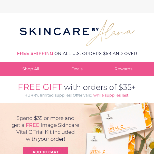 Tuesday Special! Get A FREE Skincare Kit With Your Order TODAY