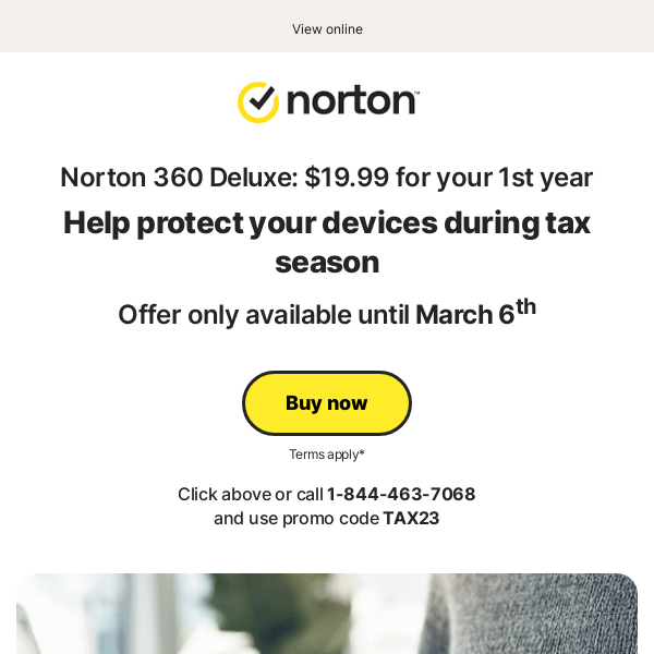 Only $19.99 to help protect your devices during tax season