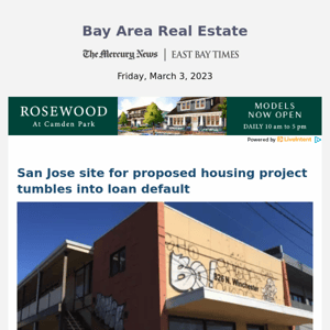 San Jose site for proposed housing project tumbles into loan default