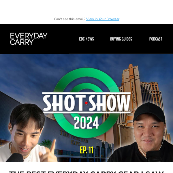 The Best Everyday Carry Gear at SHOT Show 2024