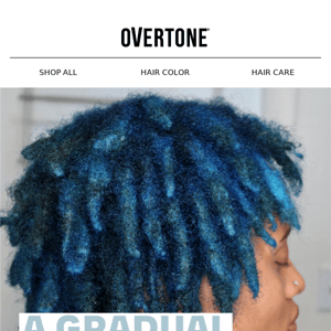 PSST, want to get the perfect ombre on locs? 🌀