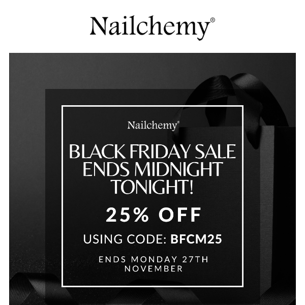 📣 Our Black Friday Sale Is ENDING! 📣