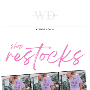 RESTOCK ALERT 💖💖💖