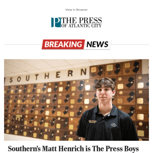Southern's Matt Henrich is The Press Boys Wrestler of the Year