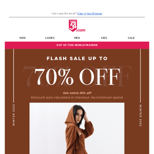 Planet54, EVERYTHING up to 70% off 🤩