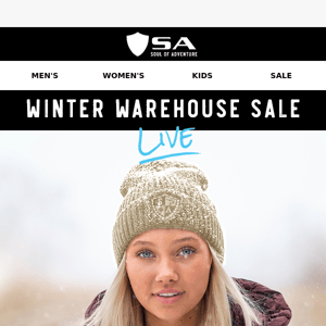 ❄️Winter Warehouse Sale Is Live ❄️