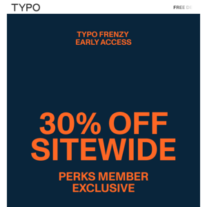 Early Access LAST CHANCE 🛒🏃‍♂️30% Off Sitewide