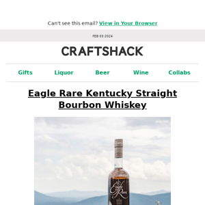 【Rare🥃】Eagle Rare Kentucky Straight Bourbon Whiskey