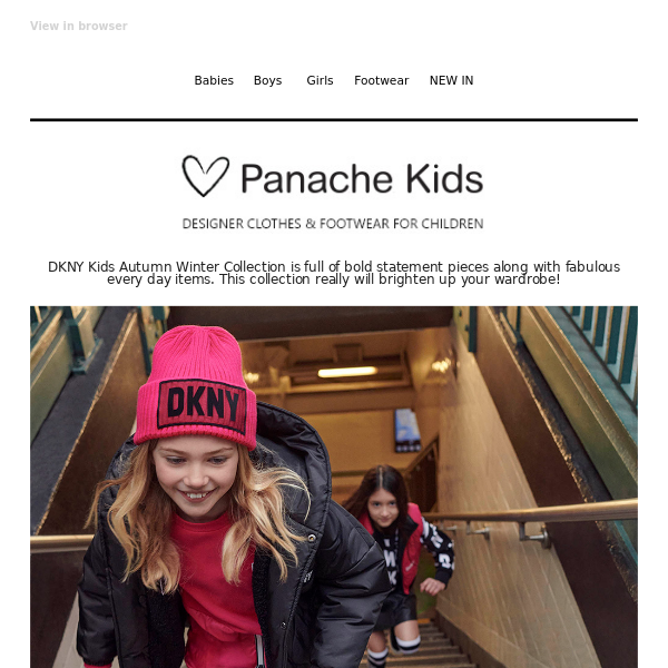 Brand Focus: DKNY Kids 😍