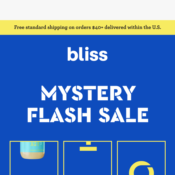 Mystery flash sale🔎Reveal your surprise
