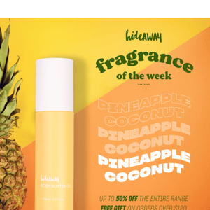 🌴🍍 Explore Pineapple Coconut - Fragrance of the Week! 🍍🌴