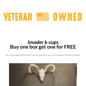 Buy one get one FREE today!