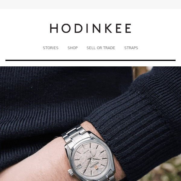 The Latest From Grand Seiko In The Hodinkee Shop - Hodinkee