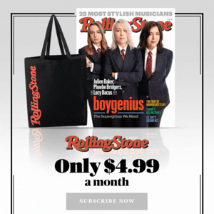 Never miss an issue. Get Rolling Stone in Print + E-edition for one low rate.