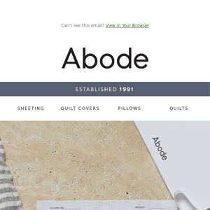 Give the Gift of Sleep - Gift vouchers from Abode ready to send