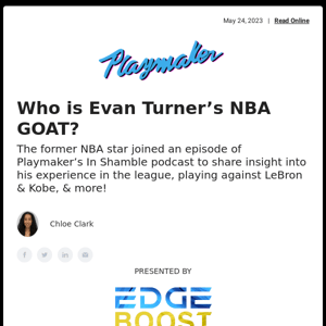 Which NBA player did Evan Turner fear?