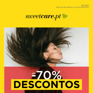 Até -70% 💛 24 marcas… KÉRASTASE, PHYTO, OLAPLEX, CRESCINA…