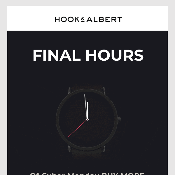 Time is ticking and the sale is nearing a close