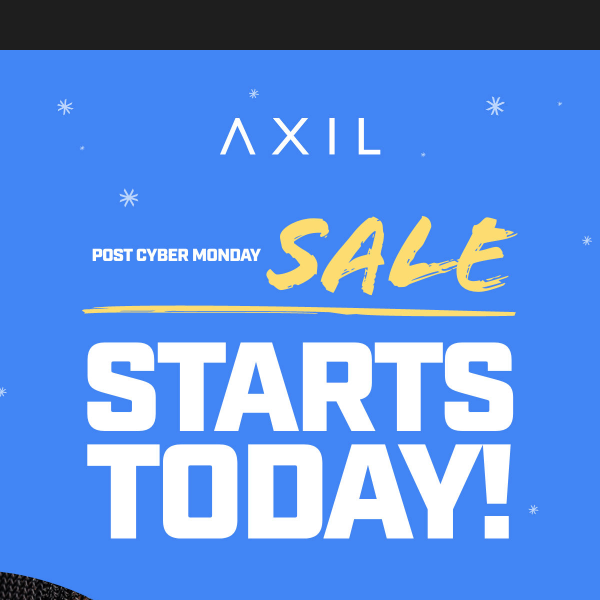 Up to 50% off AXIL favorites!