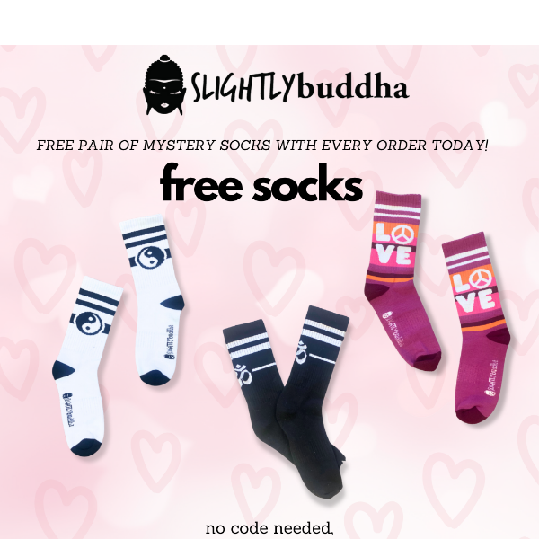 🧦⁉️🧦Don't Miss Free Socks Today ; )