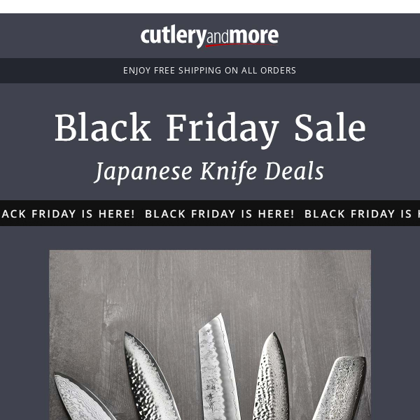 The Best Deals on Japanese Knives this Black Friday