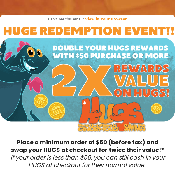 Announcing the Heat Holders® first ever HUGS Rewards Double Redemption Event 🪙🪙, Heat Holders.