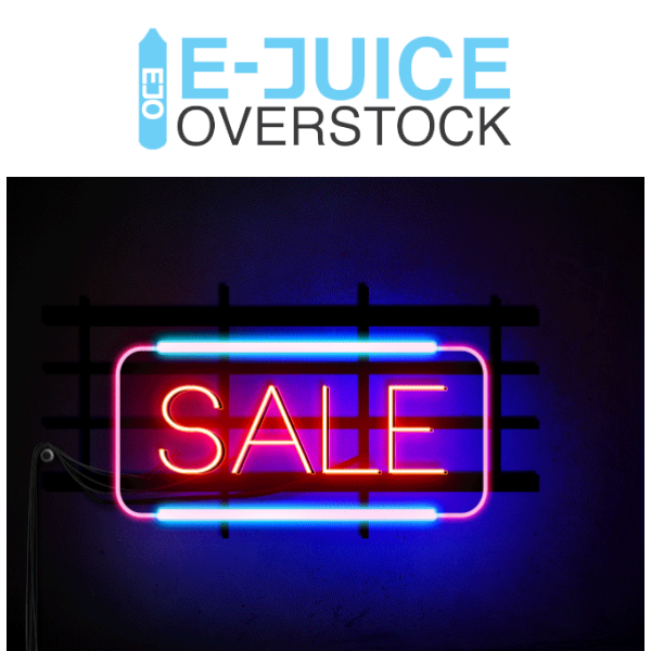 E Juice Overstock - Latest Emails, Sales & Deals