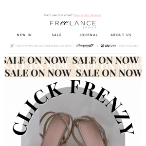 Click Frenzy Sale Starts Now! 💝