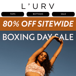 Boxing Day sale starts now 📢