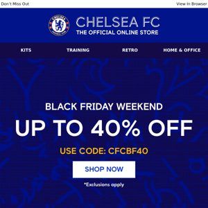 Kick Off Your Sunday With Up To 40% Off!