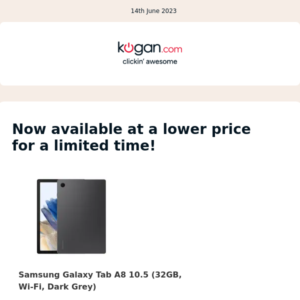 PRICE DROP: Samsung Galaxy Tab A8 10.5 (32GB, Wi-Fi, Dark Gre… & More